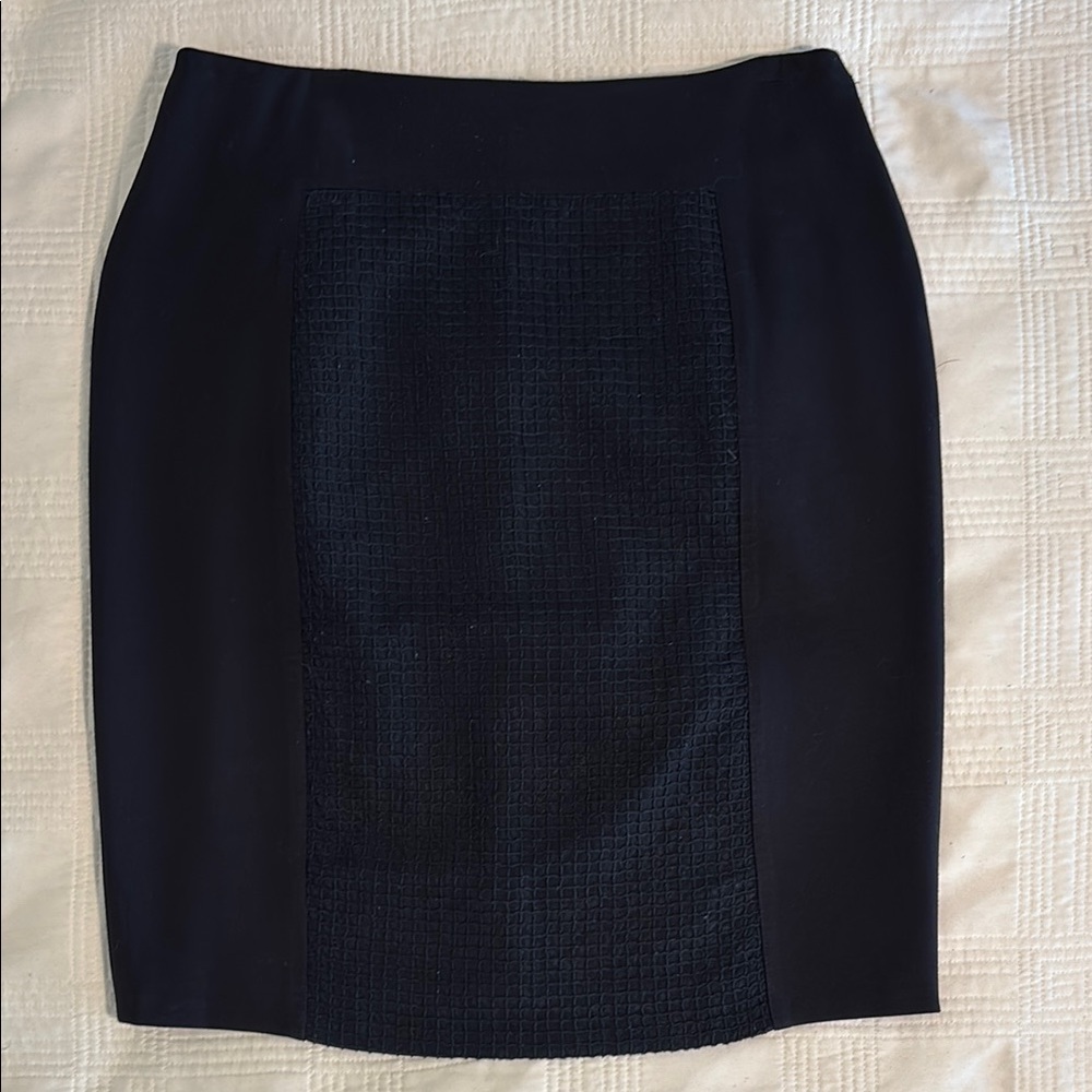 Catherine MaLandrino Black Pencil Skirt